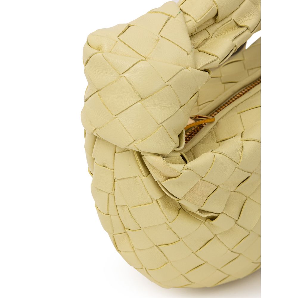 Bottega Veneta Yellow Leather Handbag