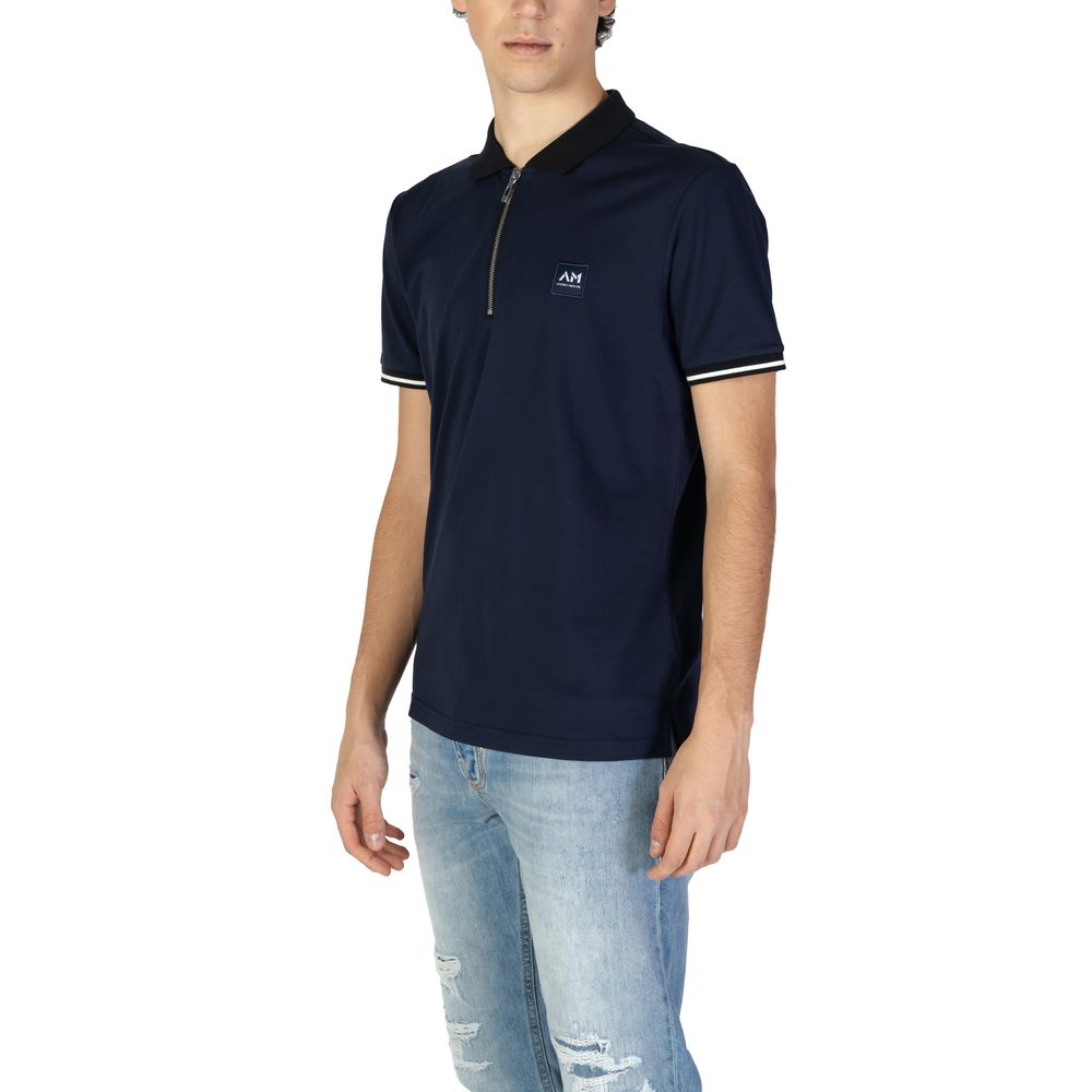 Antony Morato Blue Cotton T-Shirt