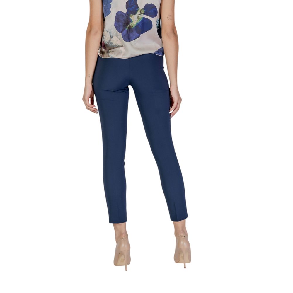 Rinascimento Blue Polyester Jeans &amp; Pant