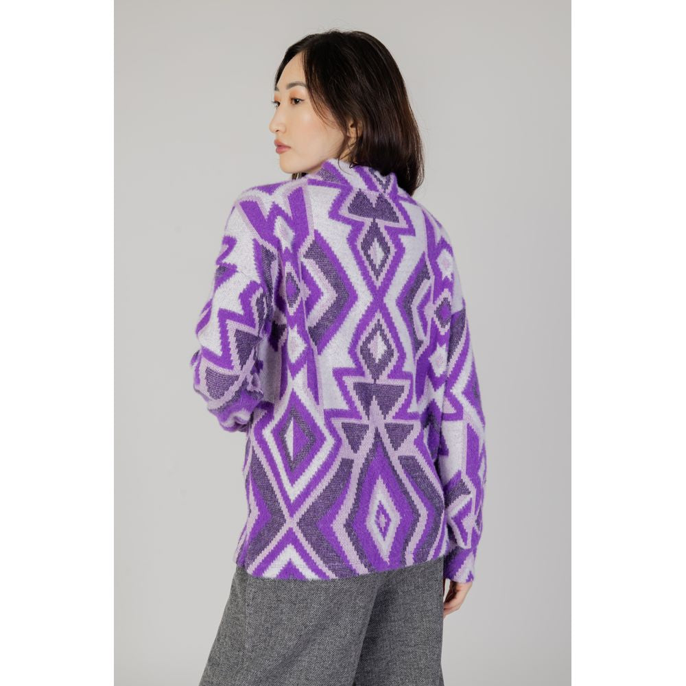 Street One Purple Polyamide Sweater