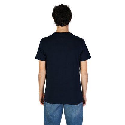 Tommy Hilfiger Jeans Blue Cotton Rigenerato T-Shirt