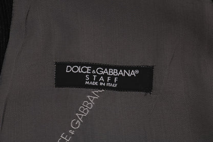 Dolce &amp; Gabbana Elegant Striped Waistcoat Vest