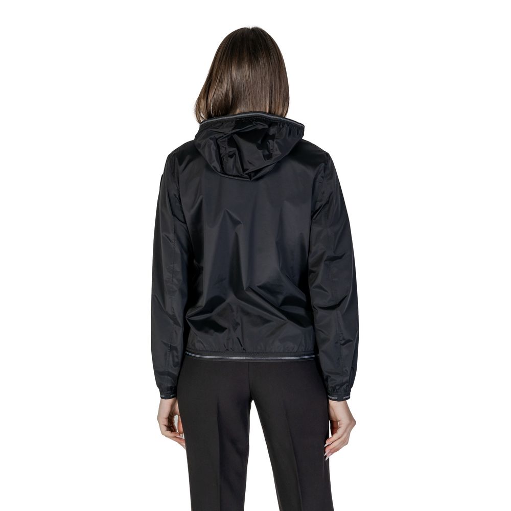 Blauer Black Polyamide Jackets &amp; Coat