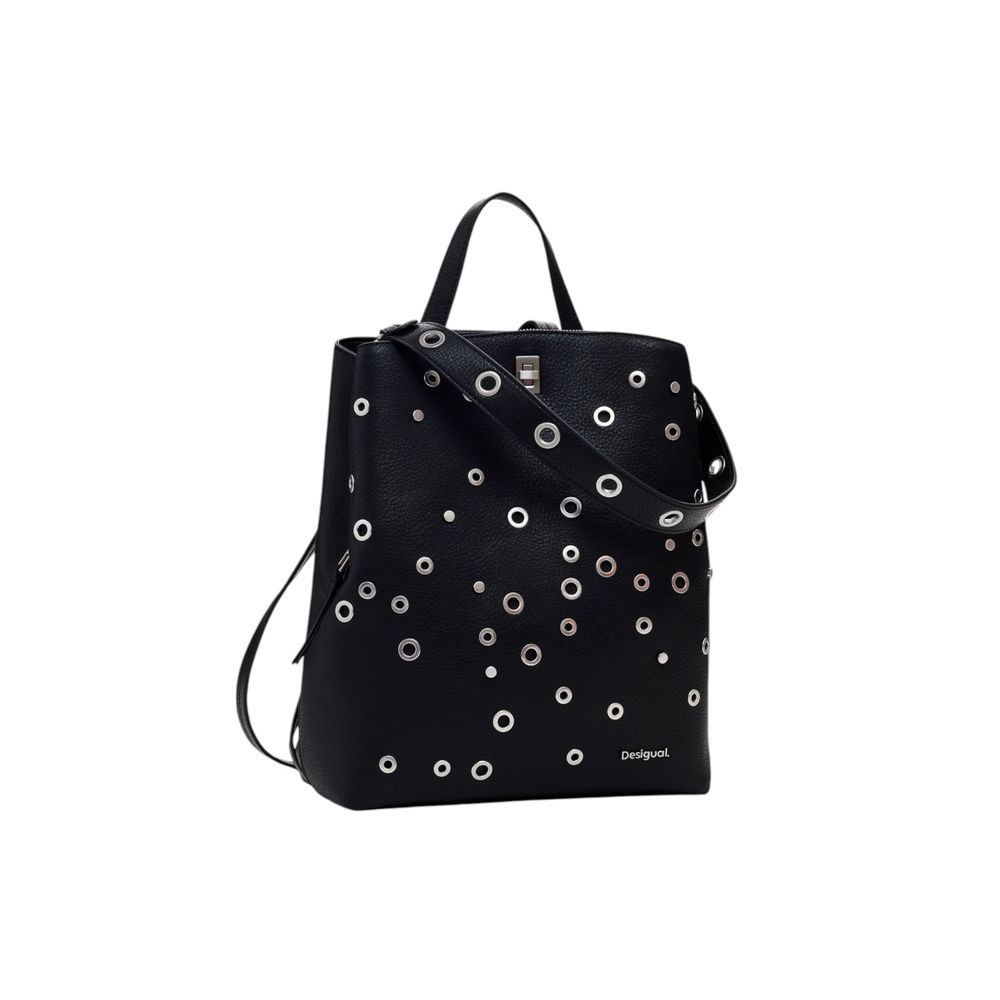 Desigual Black Polyethylene Backpack