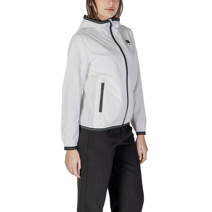 Blauer White Polyamide Jackets &amp; Coat