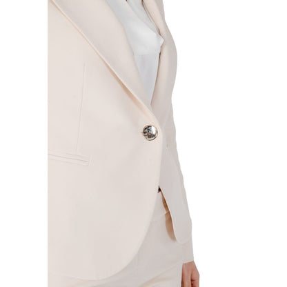 Rinascimento Beige Polyester Suits &amp; Blazer