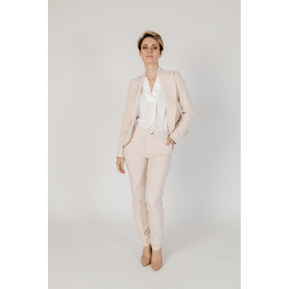 Rinascimento Beige Polyester Suits &amp; Blazer