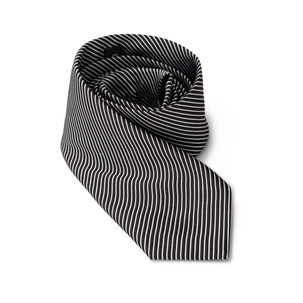 Giorgio Armani Black Silk Ties &amp; Bowty