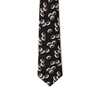 Giorgio Armani Black Silk Ties &amp; Bowty