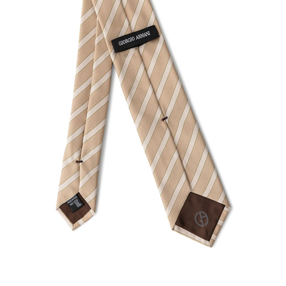 Giorgio Armani Gold Silk Ties &amp; Bowty