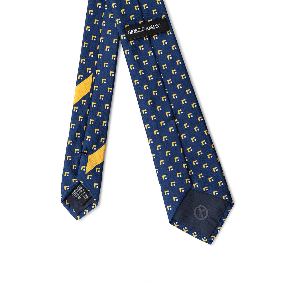 Giorgio Armani Blue Silk Ties &amp; Bowty