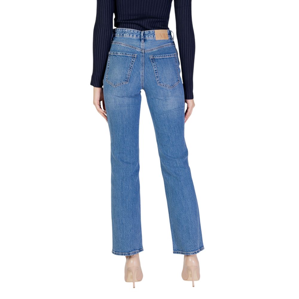 Vero Moda Light Blue Cotton Jeans &amp; Pant