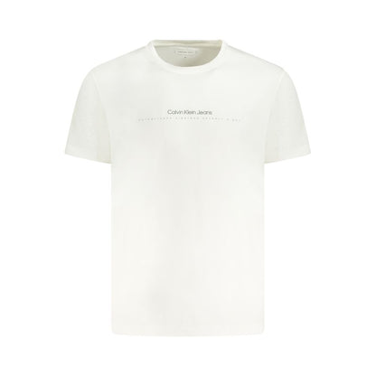 Calvin Klein White Cotton T-Shirt