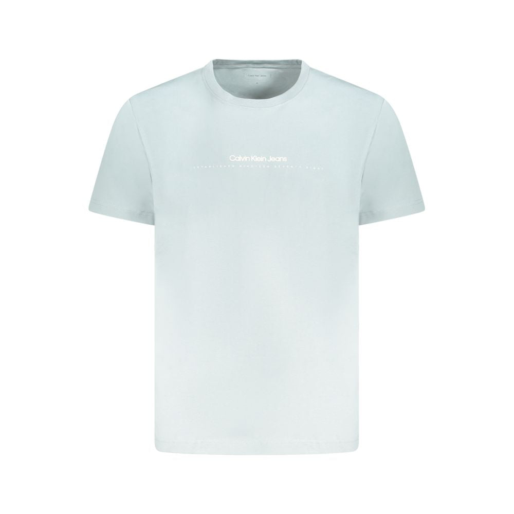 Calvin Klein Light Blue Cotton T-Shirt