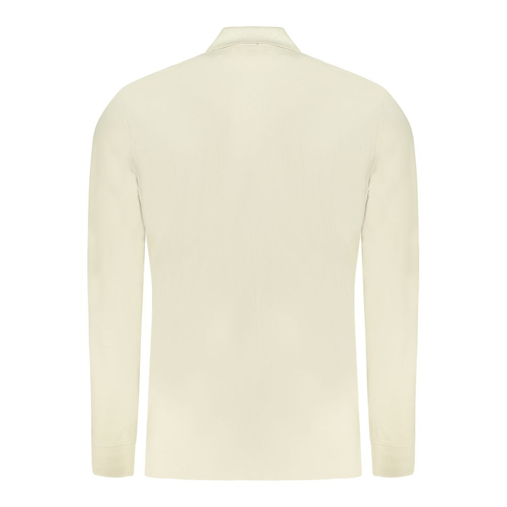 Hugo Boss Beige Cotton Polo Shirt