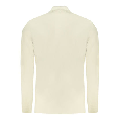 Hugo Boss Beige Cotton Polo Shirt