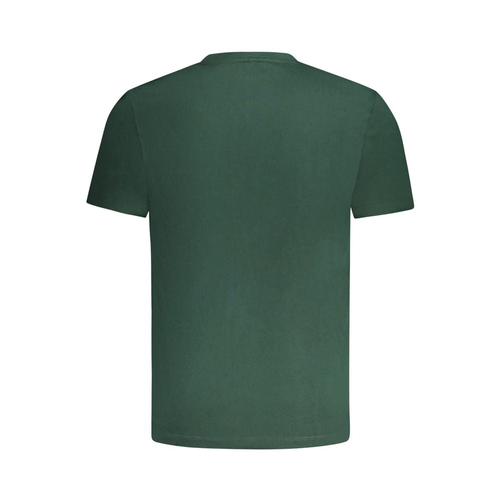 Hugo Boss Green Cotton T-Shirt