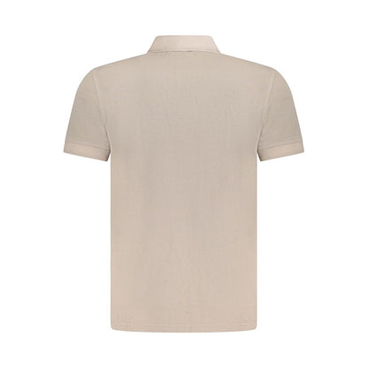 Hugo Boss Gray Cotton Polo Shirt