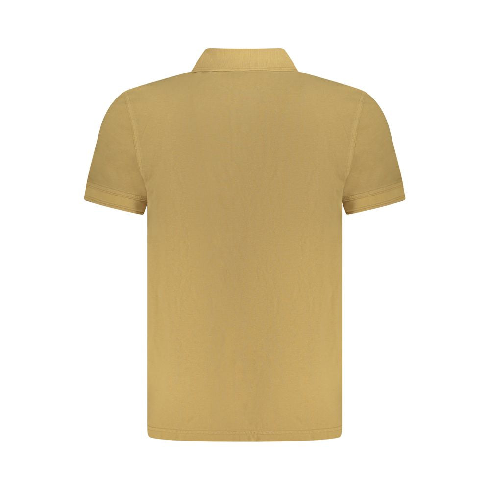 Hugo Boss Beige Cotton Polo Shirt