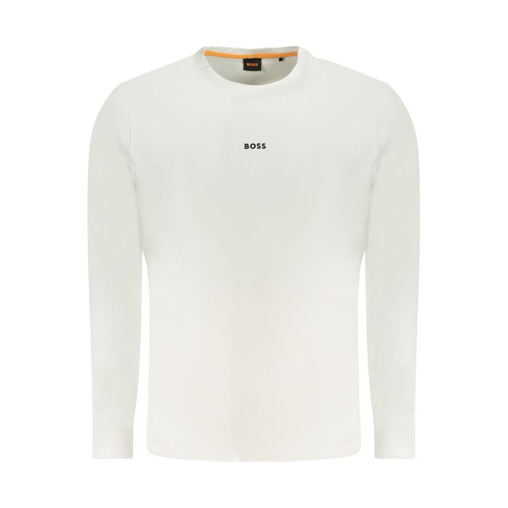 Hugo Boss White Cotton T-Shirt