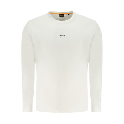 Hugo Boss White Cotton T-Shirt