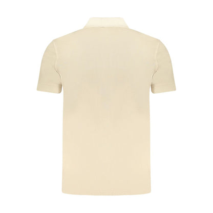 Hugo Boss Beige Cotton Polo Shirt