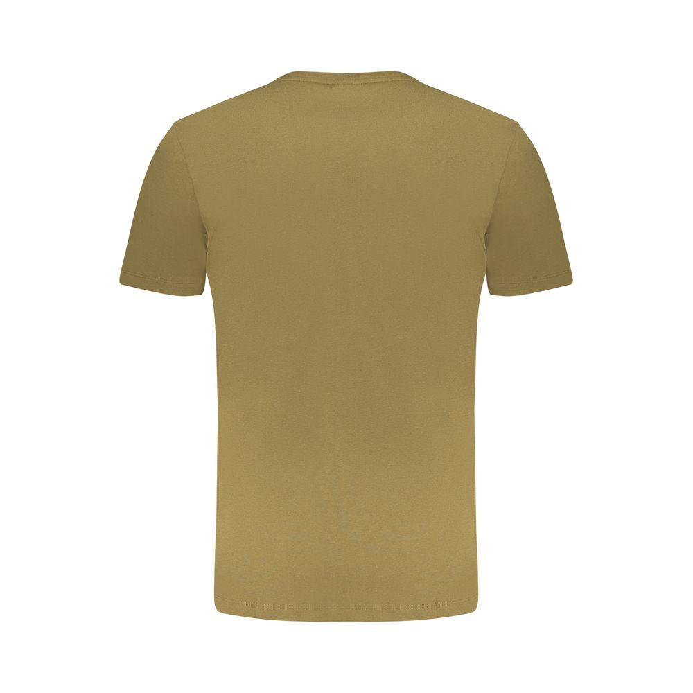 Hugo Boss Green Cotton T-Shirt