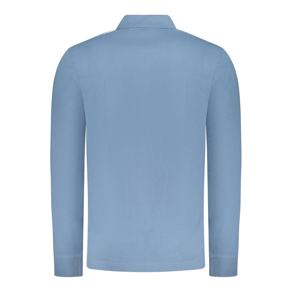 Hugo Boss Light Blue Cotton Polo Shirt