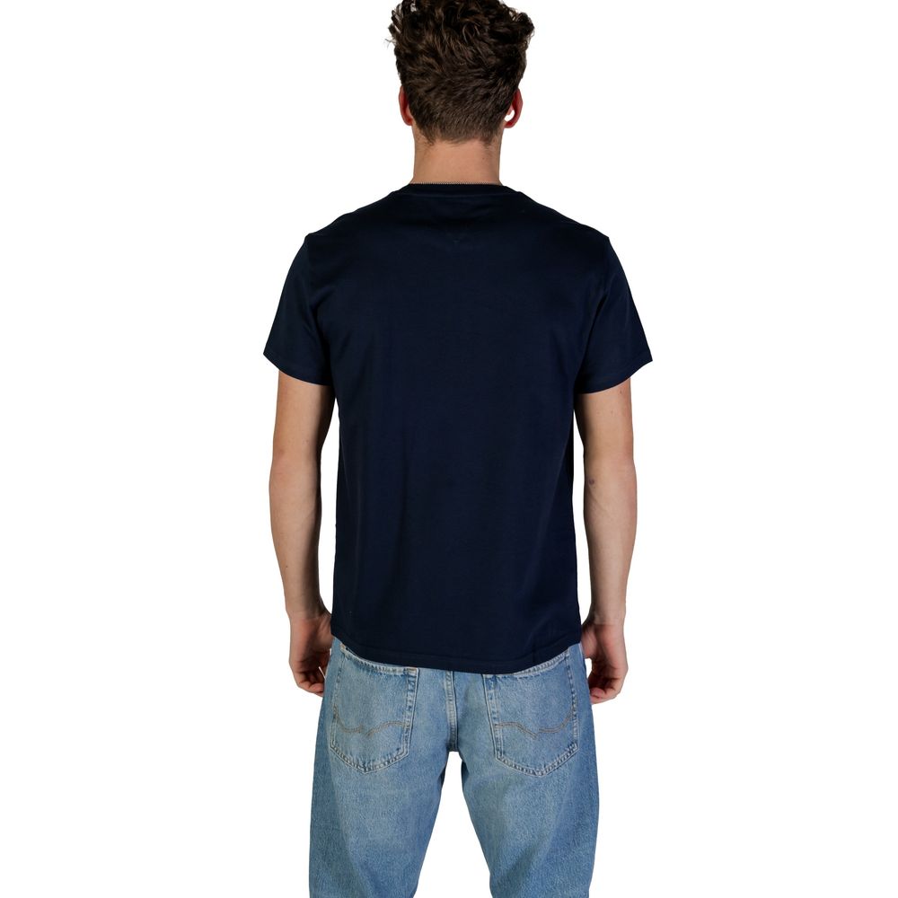 Tommy Hilfiger Jeans Blue Cotton Rigenerato T-Shirt