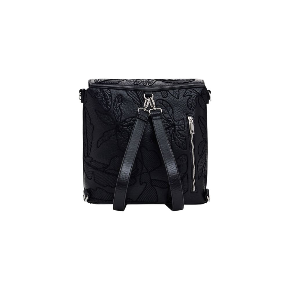 Desigual Black Polyethylene Backpack