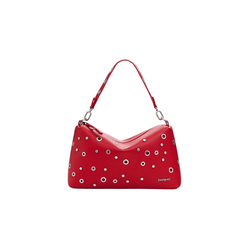 Desigual Red Polyethylene Handbag