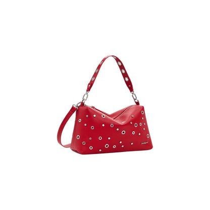 Desigual Red Polyethylene Handbag