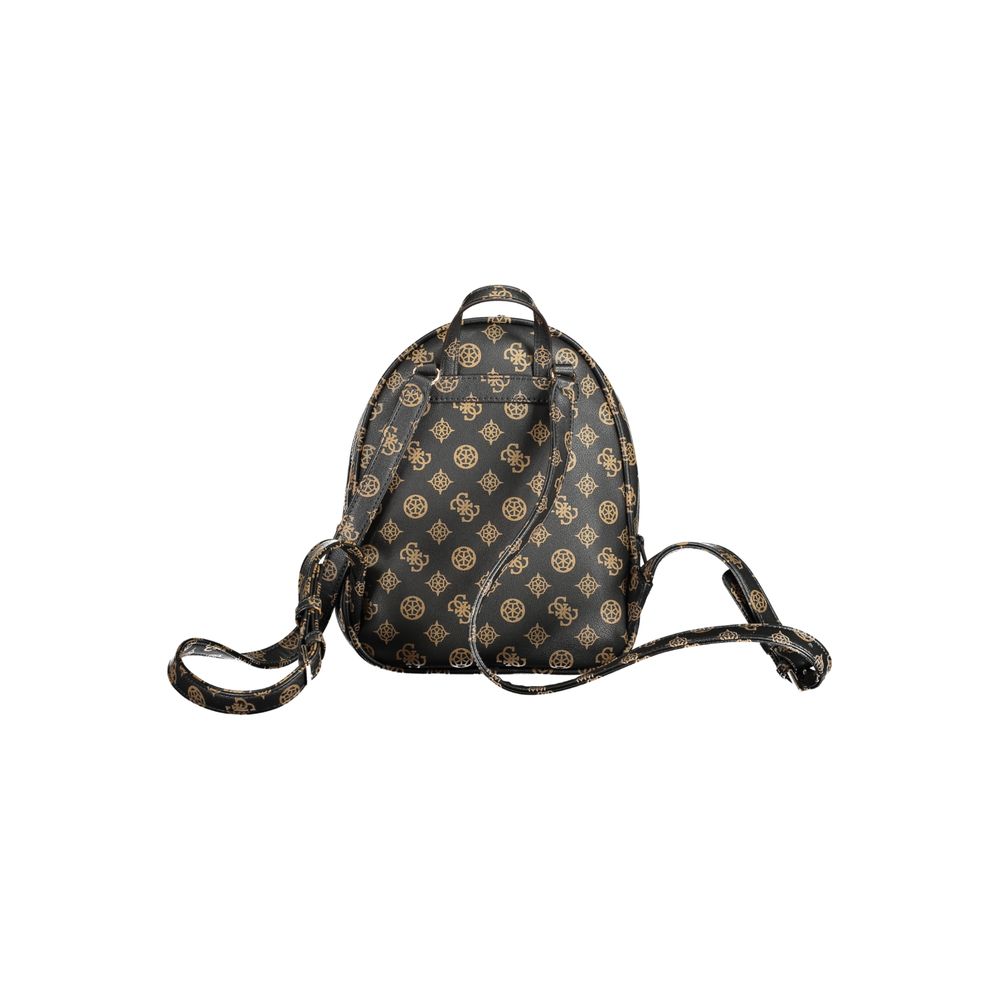 Guess Jeans Brown Polyethylene Backpack