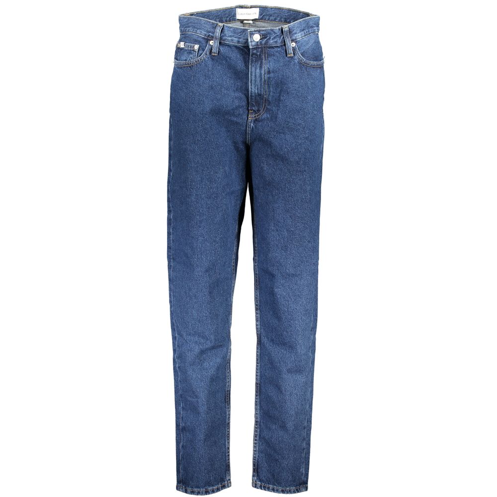 Calvin Klein Blue Cotton Jeans &amp; Pant