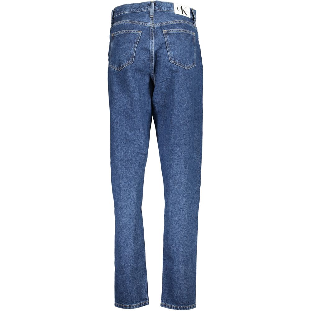 Calvin Klein Blue Cotton Jeans &amp; Pant