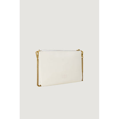 PINKO Cream Leather Leather Accessory