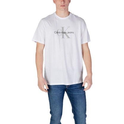 Calvin Klein Jeans White Organic Cotton T-Shirt