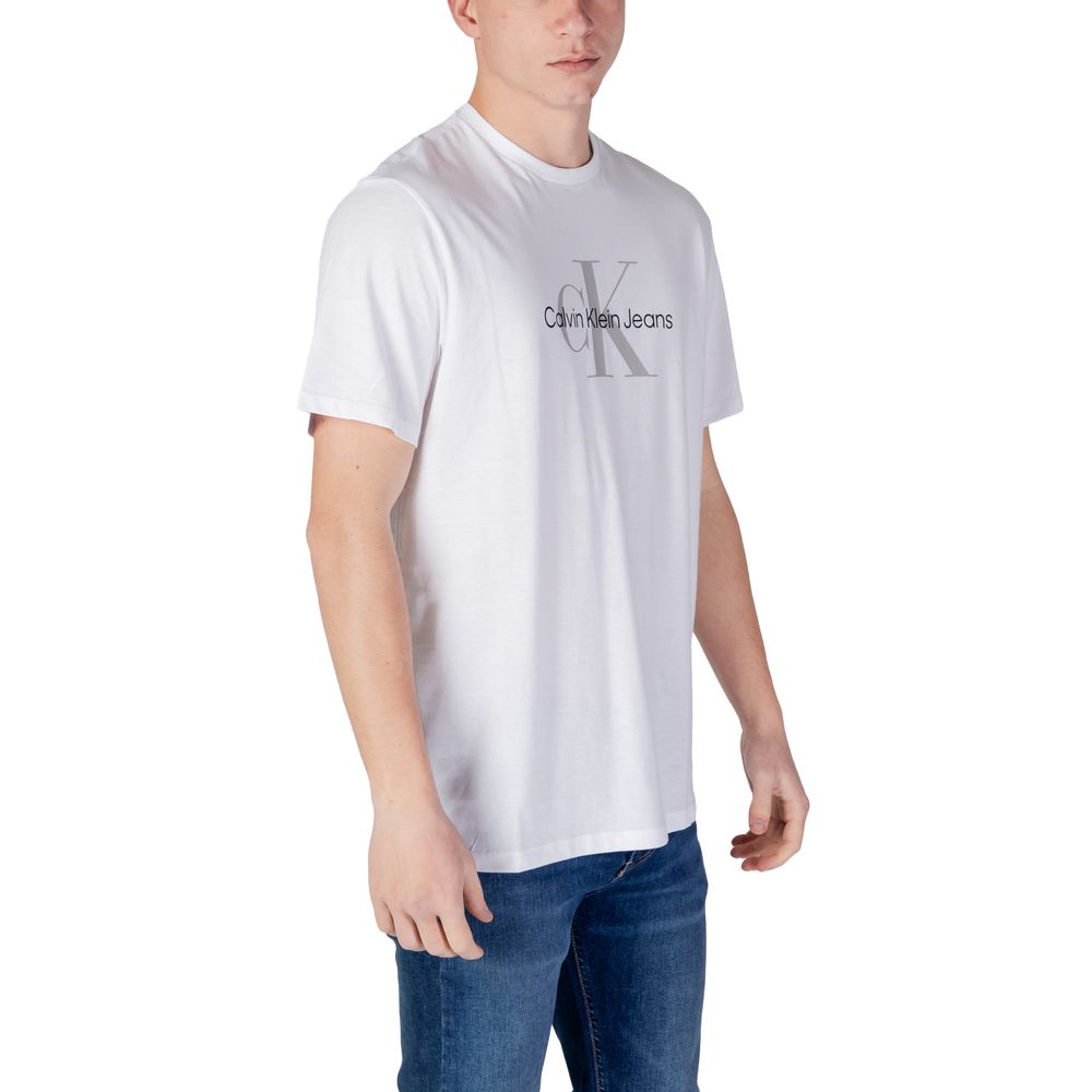 Calvin Klein Jeans White Organic Cotton T-Shirt