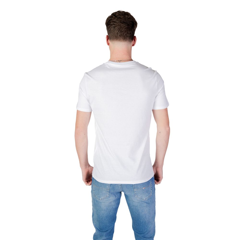 Guess White Cotton T-Shirt