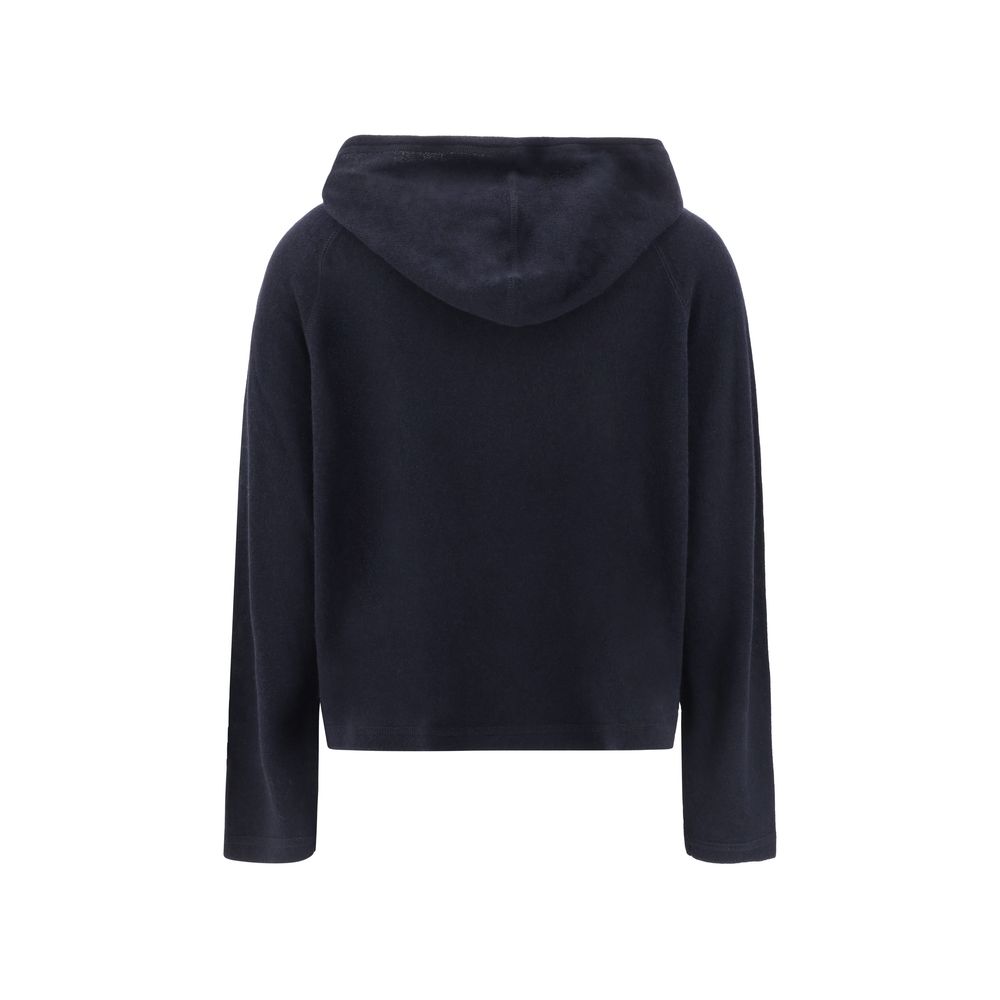 Allude Cashmere Hoodie Sweatshirt