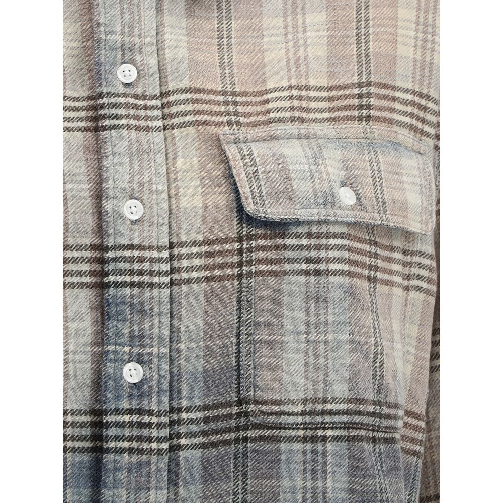 R13 Relaxed Checked Shirt