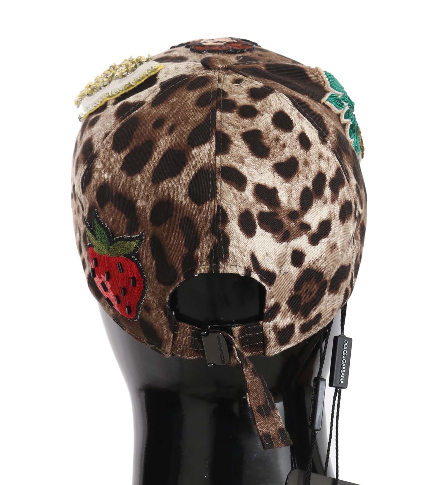 Dolce &amp; Gabbana Elegant Sequined Leopard Baseball Cap